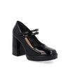 Zapatilla De Vestir Trender color Negro Charol para Mujer