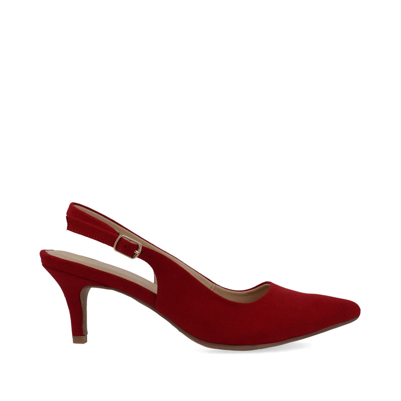 Zapatilla Casual Xlondres color Rojo para Mujer