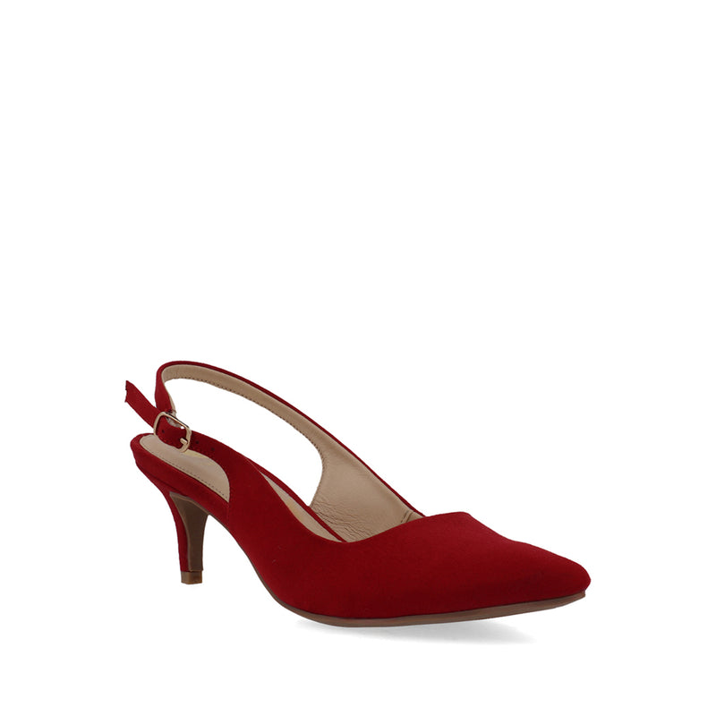 Zapatilla Casual Xlondres color Rojo para Mujer