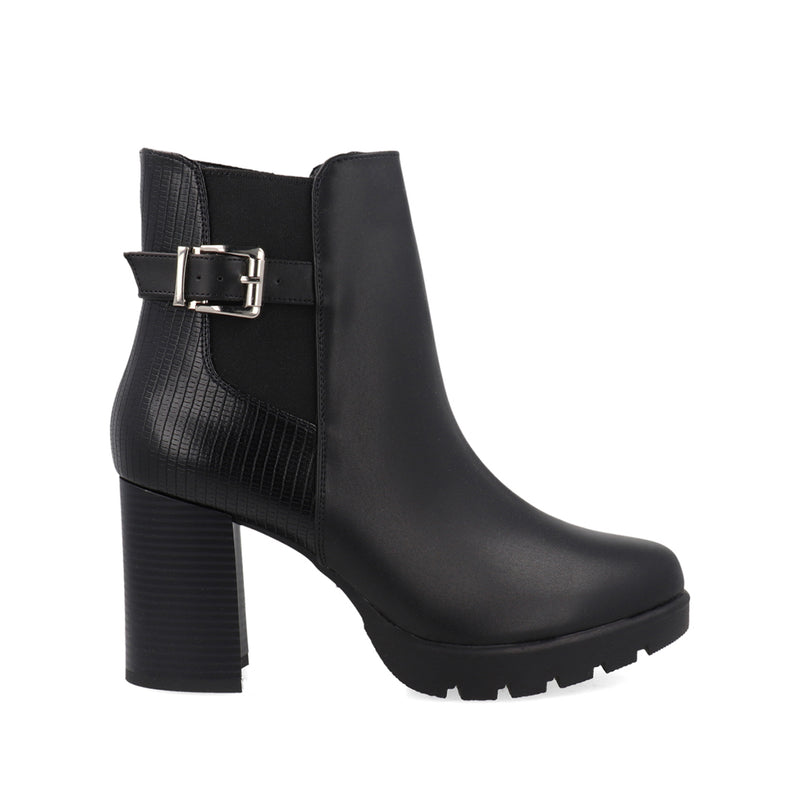 Botin Casual Xlondres color Negro para Mujer