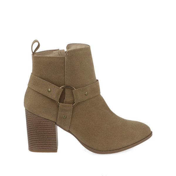 Botin Casual Xlondres color Camel para Mujer