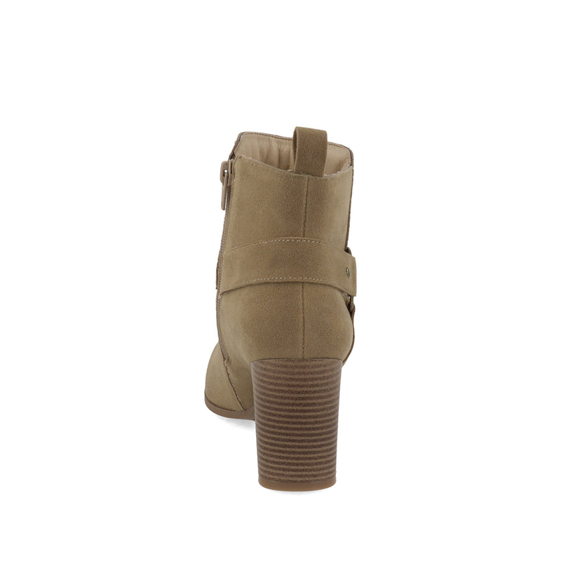 Botín Casual Trender color Camel para Mujer