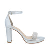 Zapatilla de Fiesta Trender color Plata para Mujer