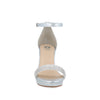 Zapatilla de Fiesta Trender color Plata para Mujer