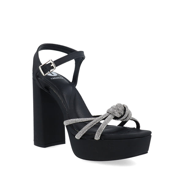 Zapatilla de Fiesta Trender color Negro para Mujer