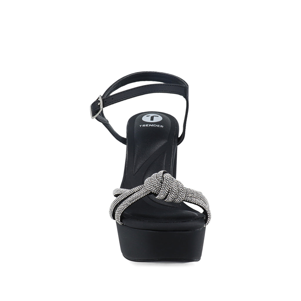 Zapatilla de Fiesta Trender color Negro para Mujer