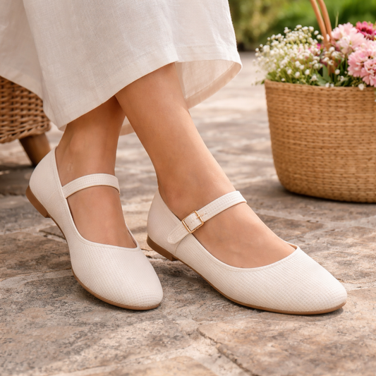 Balerina Casual Trender color Latte para Mujer