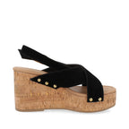 Sandalia Casual Trender color Negro para Mujer