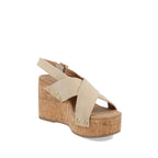 Sandalia Casual Trender color Neutro para Mujer