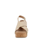 Sandalia Casual Trender color Neutro para Mujer