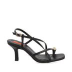 Sandalia Casual Trender color Negro para Mujer