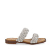 Sandalia Casual Trender color Plata para Mujer