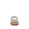 Sandalia Casual Trender color Plata para Mujer