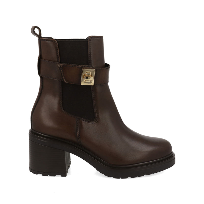 Botin Casual Xginebra color Cafe para Mujer