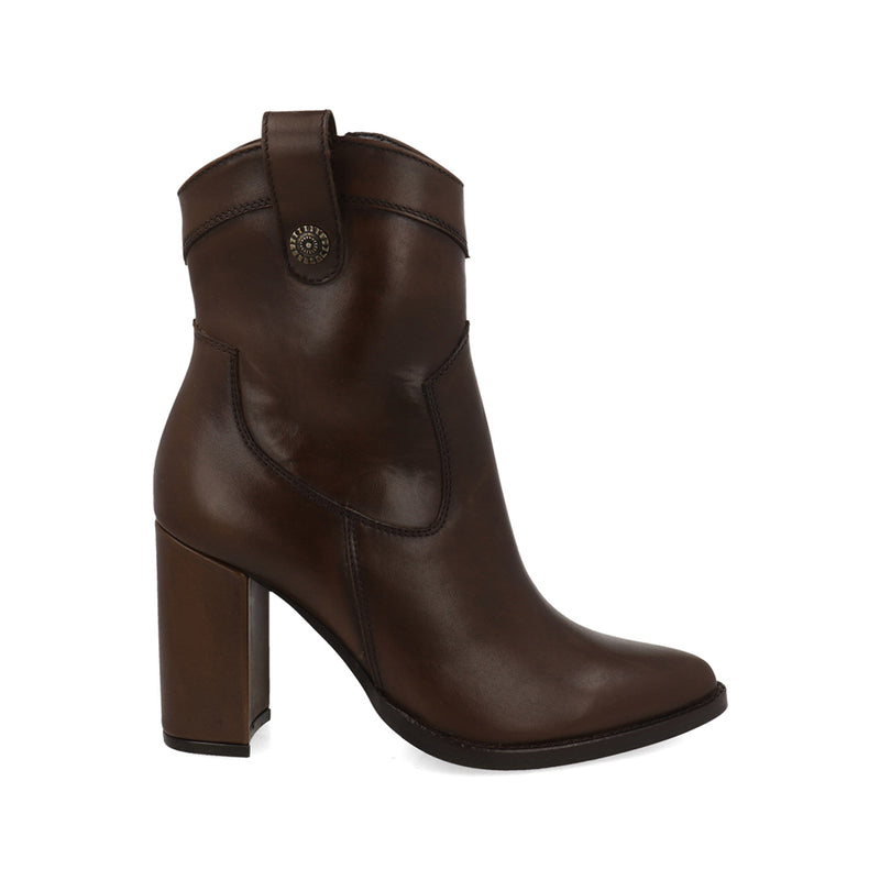 Botin Casual Xginebra color Cafe para Mujer