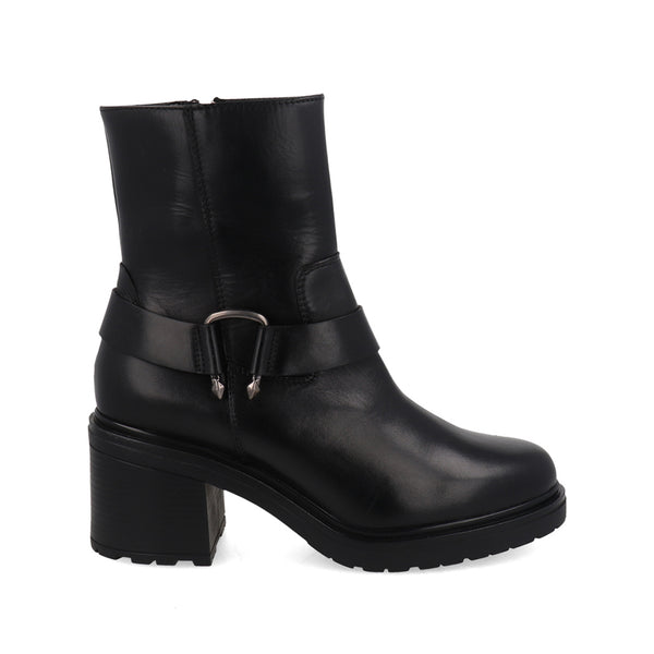 Botin Tipo Industrial Xginebra color Negro para Mujer