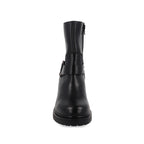 Botin Tipo Industrial Xginebra color Negro para Mujer