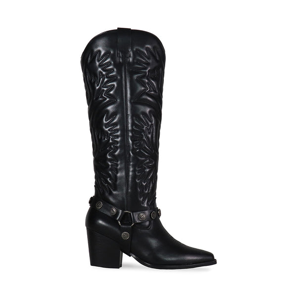 Bota Casual Trender color Negro para Mujer