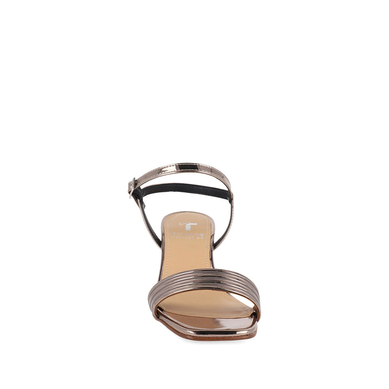Zapatilla de Vestir Trender color Plata para Mujer