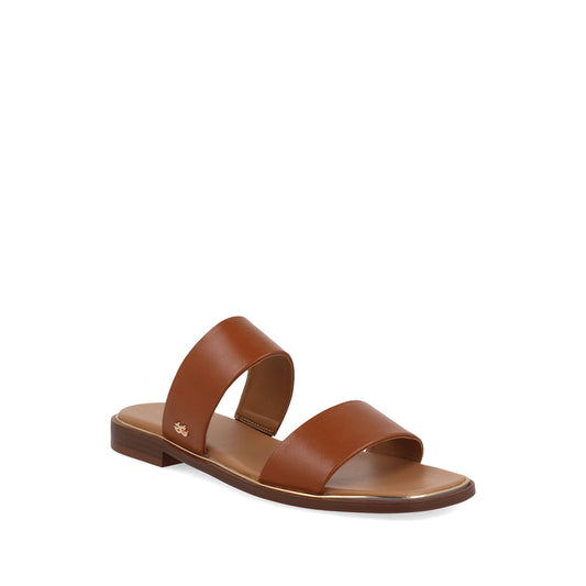 Sandalia Casual Trender color Miel para Mujer
