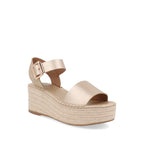 Sandalia Casual Trender color Platino para Mujer