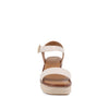 Sandalia Casual con plataforma Trender color Latte para Mujer
