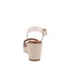 Sandalia Casual con plataforma Trender color Latte para Mujer