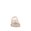 Sandalia Casual Trender color Hueso para Mujer