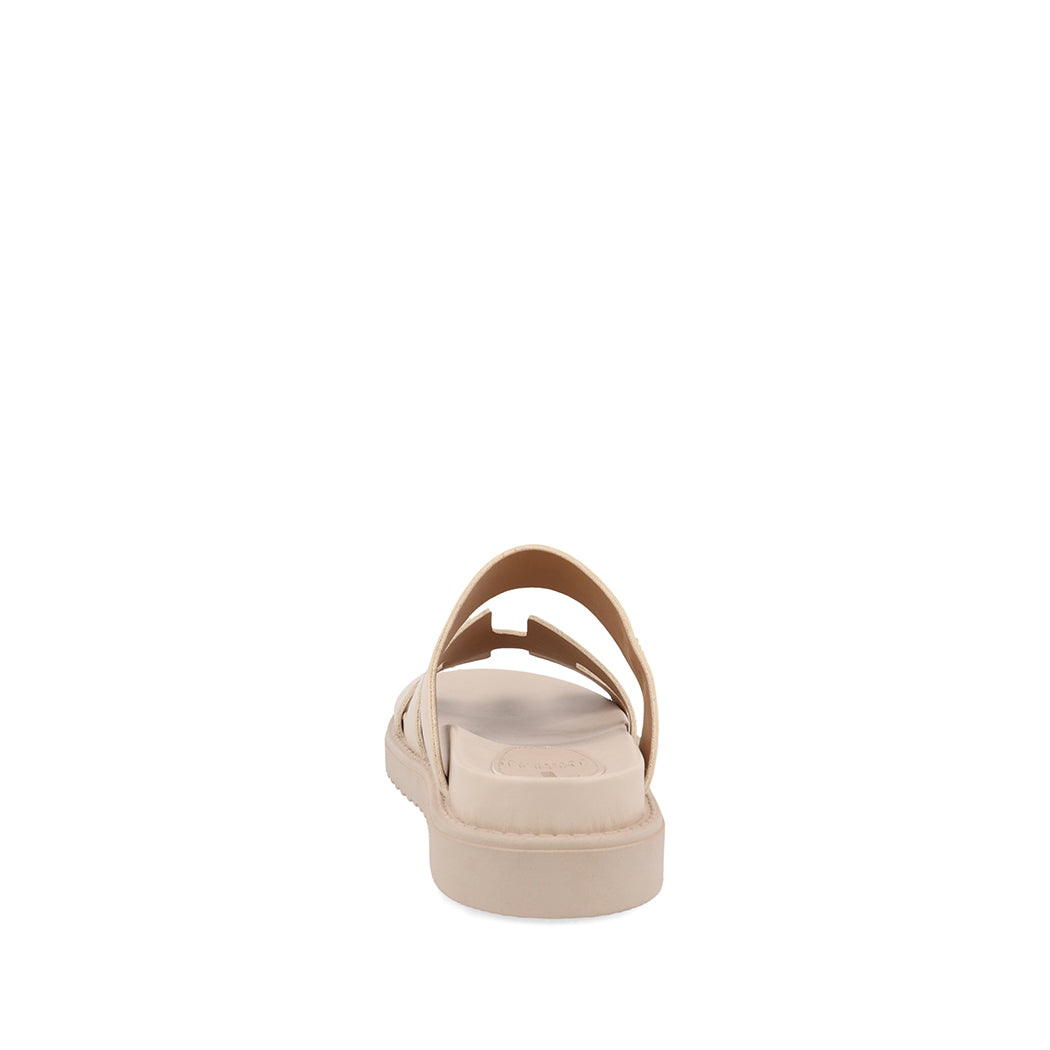 Sandalia Casual Trender color Hueso para Mujer