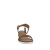 Sandalia Casual Trender color Miel para Mujer