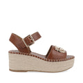 Sandalia Casual Trender color Miel para Mujer