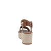 Sandalia Casual Trender color Miel para Mujer