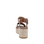 Sandalia Casual Trender color Miel para Mujer