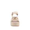 Sandalia Casual Trender color Hueso para Mujer