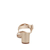 Sandalia Casual Trender color Dorado para Mujer con aplicaciones