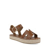 Sandalia Casual Trender color Miel para Mujer