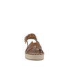 Sandalia Casual Trender color Miel para Mujer