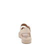 Sandalia Casual Trender color Hueso para Mujer