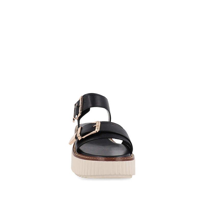 Sandalia Casual Trender color Negro para Mujer