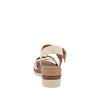 Sandalia Casual Trender color Hueso para Mujer