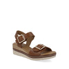 Sandalia Casual Trender color Miel para Mujer
