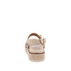Sandalia Casual Trender color Latte para Mujer