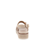 Sandalia Casual Trender color Latte para Mujer