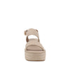 Sandalia Casual con plataforma Trender color Latte para Mujer