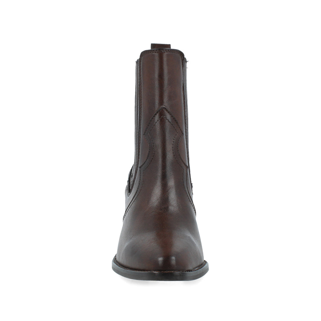 Botin Casual Trender color Moka para Mujer