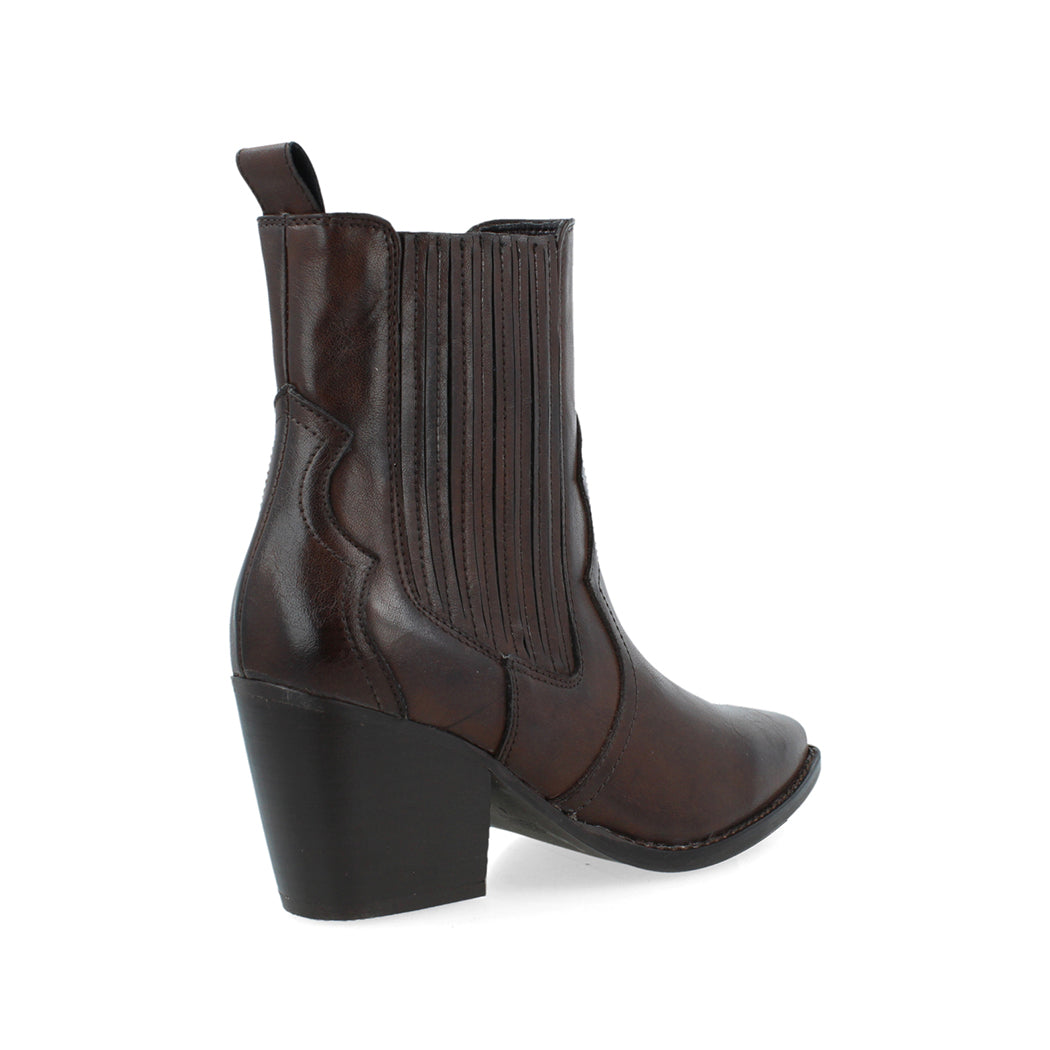 Botin Casual Trender color Moka para Mujer