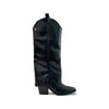 Bota Casual Trender color Negro para Mujer