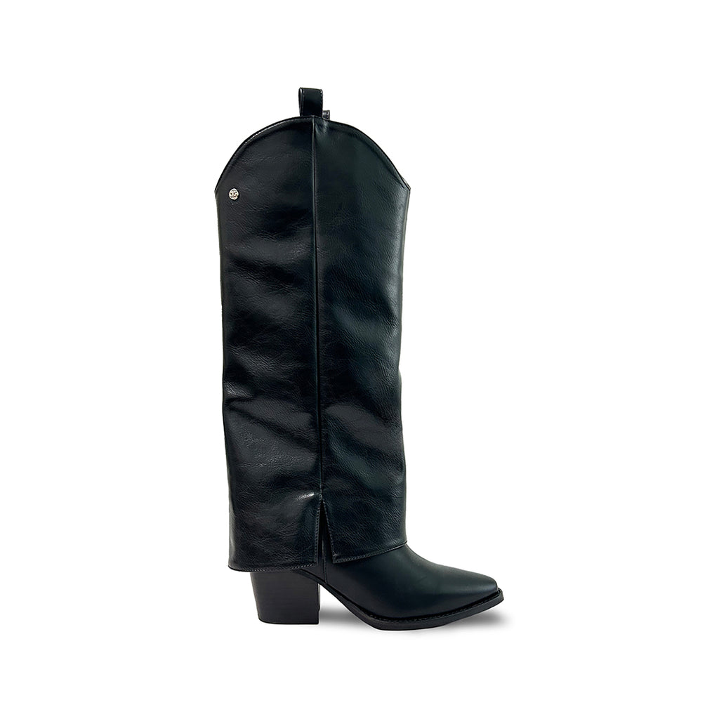 Bota Casual Trender color Negro para Mujer