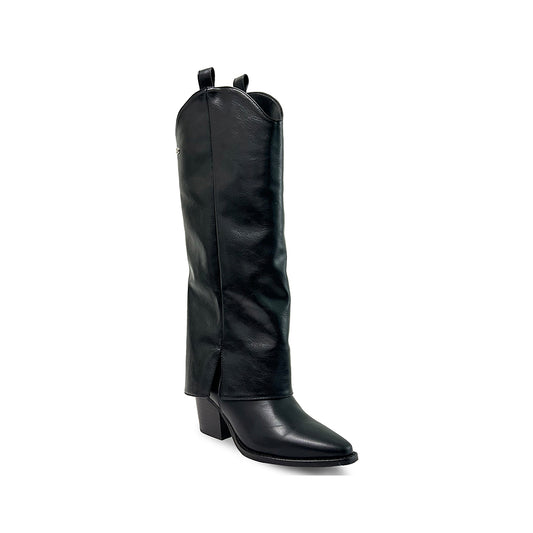 Bota Casual Trender color Negro para Mujer