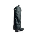 Bota Casual Trender color Negro para Mujer